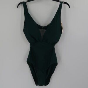 Envya Green One Piece Swimsuit Size Medium NWT